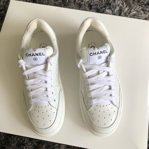 Authentic Chanel Sneakers White 2020 latest
